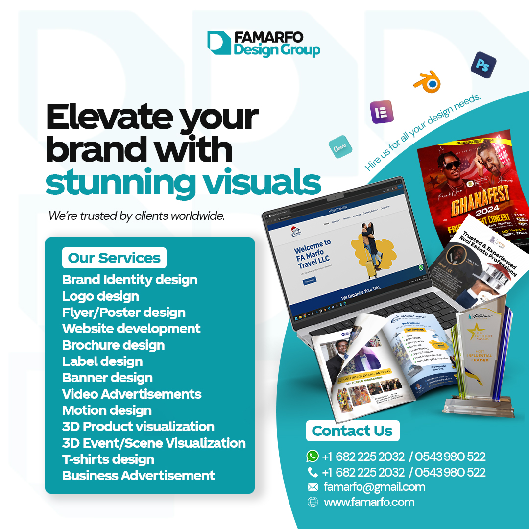 FA Marfo Design Group flyer w